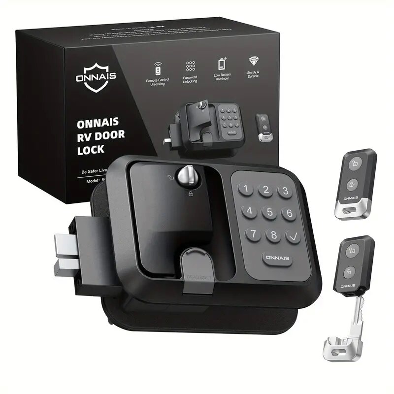 Door Lock - Wymiana zamka drzwi kampera z hasłem