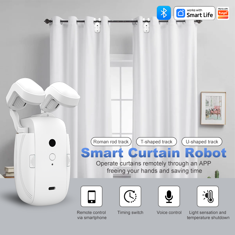 Curtain Rods - Inteligentny, automatyczny system otwierania zasłon WiFi