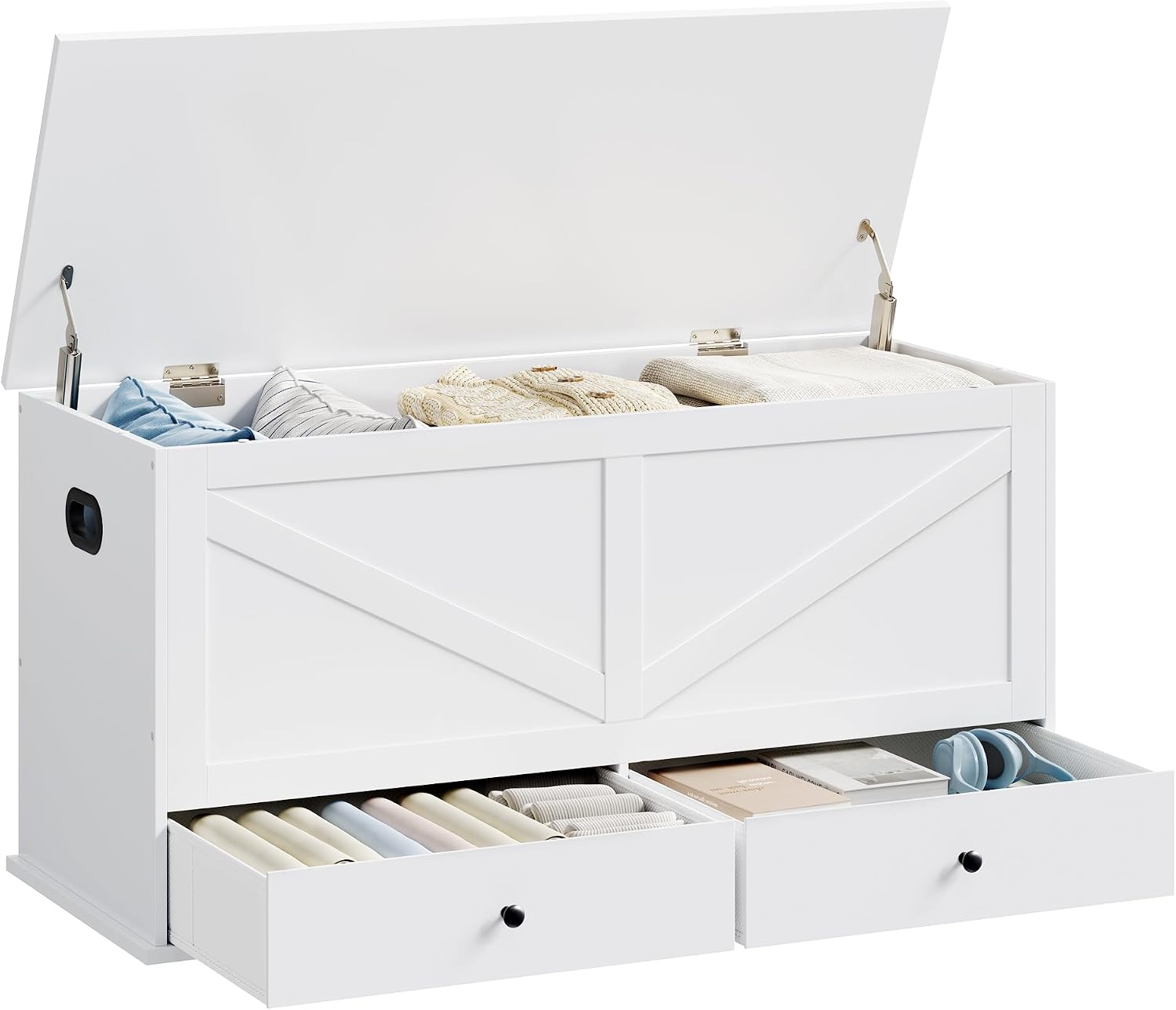 Cabinet Hinges - Szafka do przechowywania w stylu rustykalnym