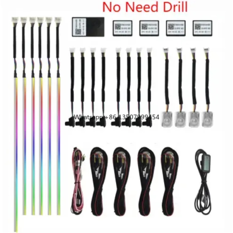 Led Strip Lights - A80 64-kolorowa listwa akrylowa LED z