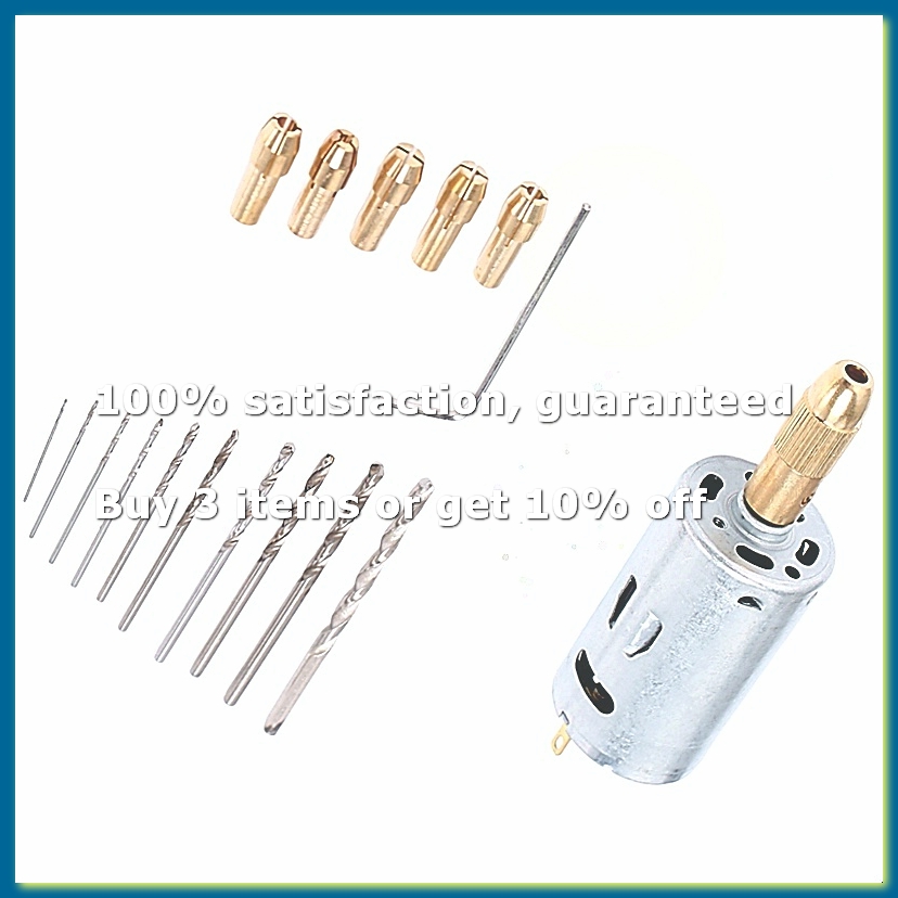 Drill Bits - Mini Elektryczna Wiertarka Ręczna Zestaw Wierteł