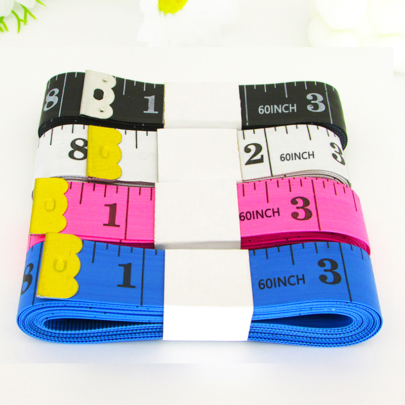 Tape Measure - Miarka krawiecka dwustronna z zatrzaskiem, miękka