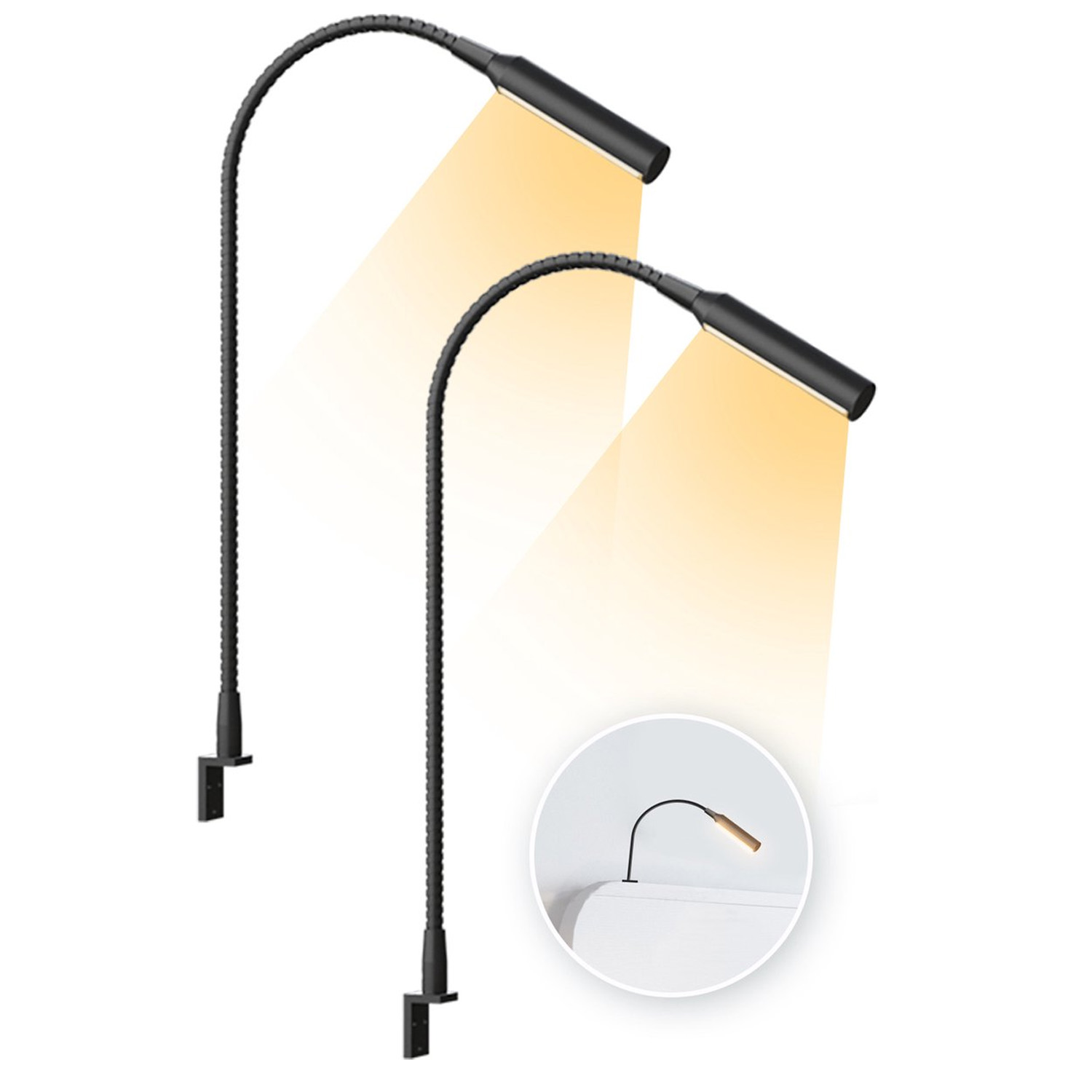 Light Switch - 2 sztuki lamp LED do czytania
