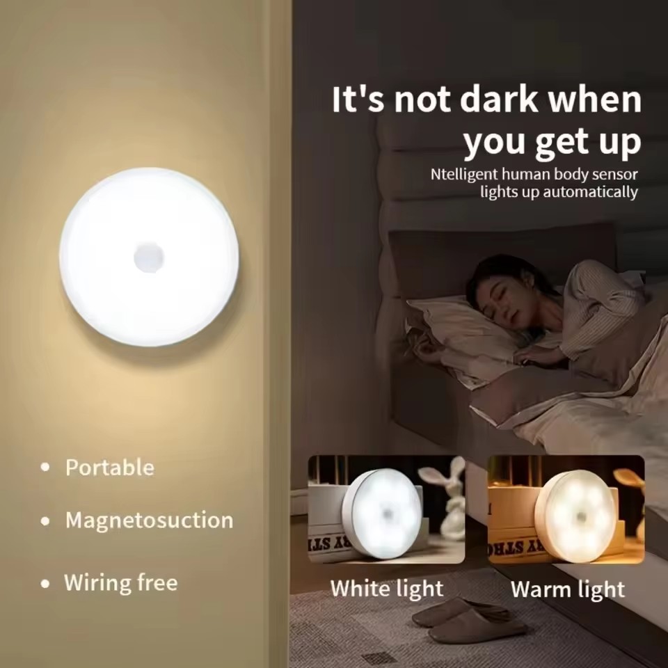 Lampka nocna LED ładowana prze – Light Switch recenzja i cena