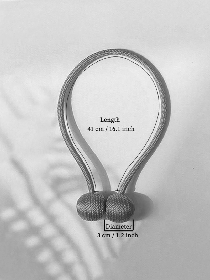 2 szt. Paski do zasłon z klamr – Curtain Rods recenzja i cena