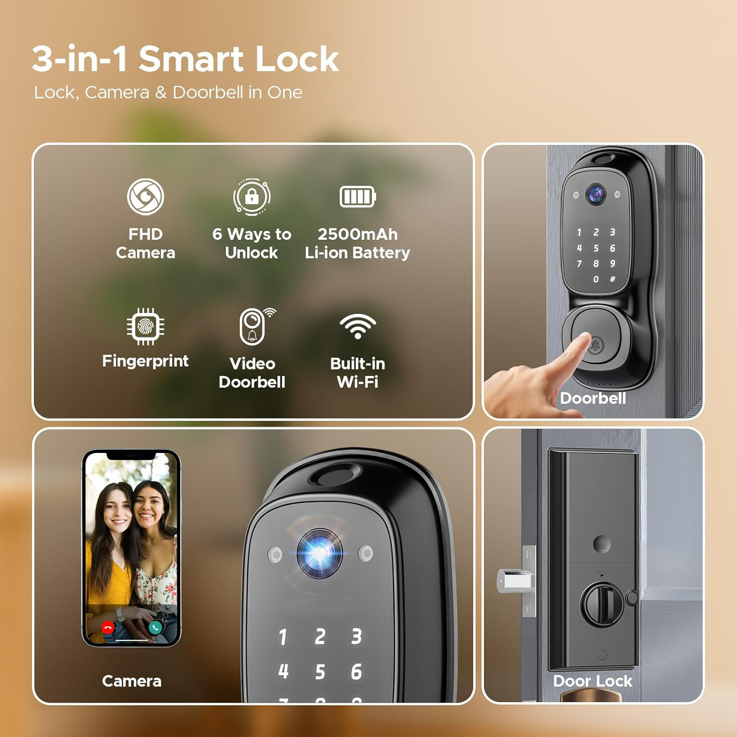 Inteligentny zamek do drzwi Tu – Door Lock recenzja i cena
