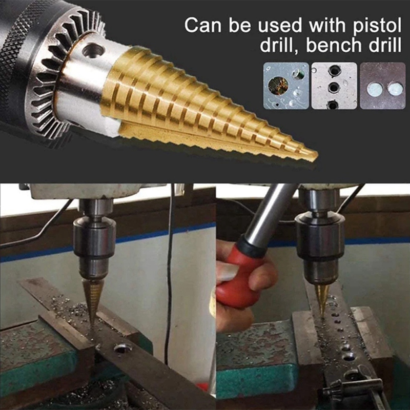 Wiertło stopniowe HSS z prosty – Drill Bits recenzja i cena
