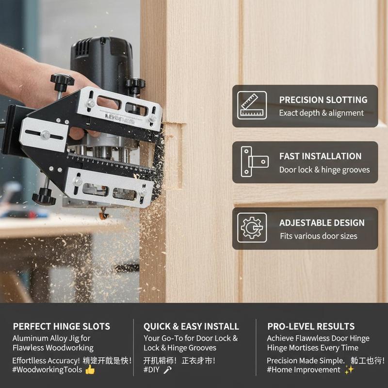 Szablon do wpuszczania zatrzas – Door Lock recenzja i cena