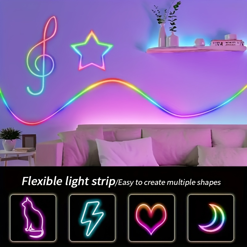 Elastyczna taśma neonowa RGBIC – Led Strip Lights recenzja i cena