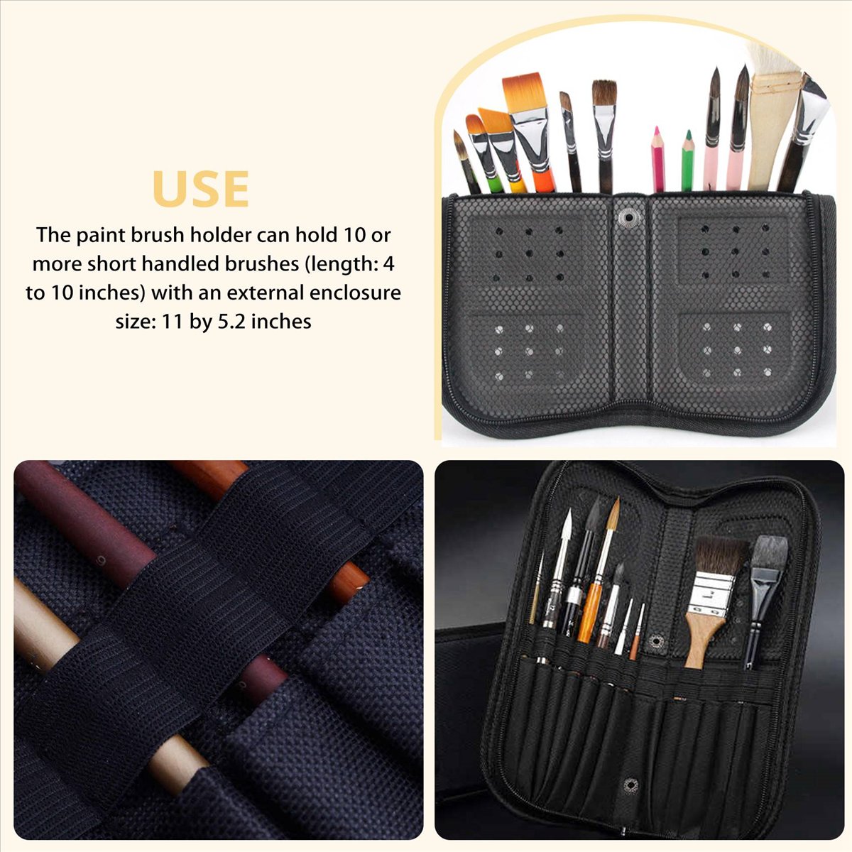 (A02R) 38cm Etui na pędzle art – Paint Brush recenzja i cena