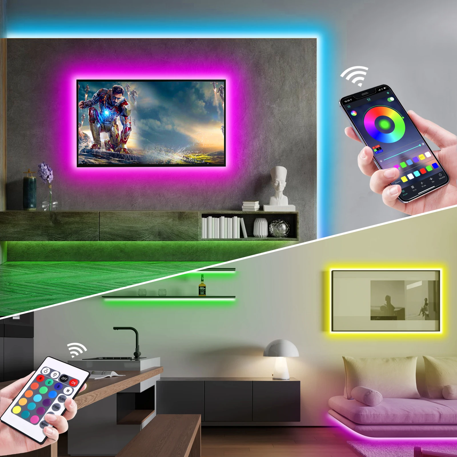 Taśma LED Neon RGB 1-5m, 5V US – Led Strip Lights recenzja i cena